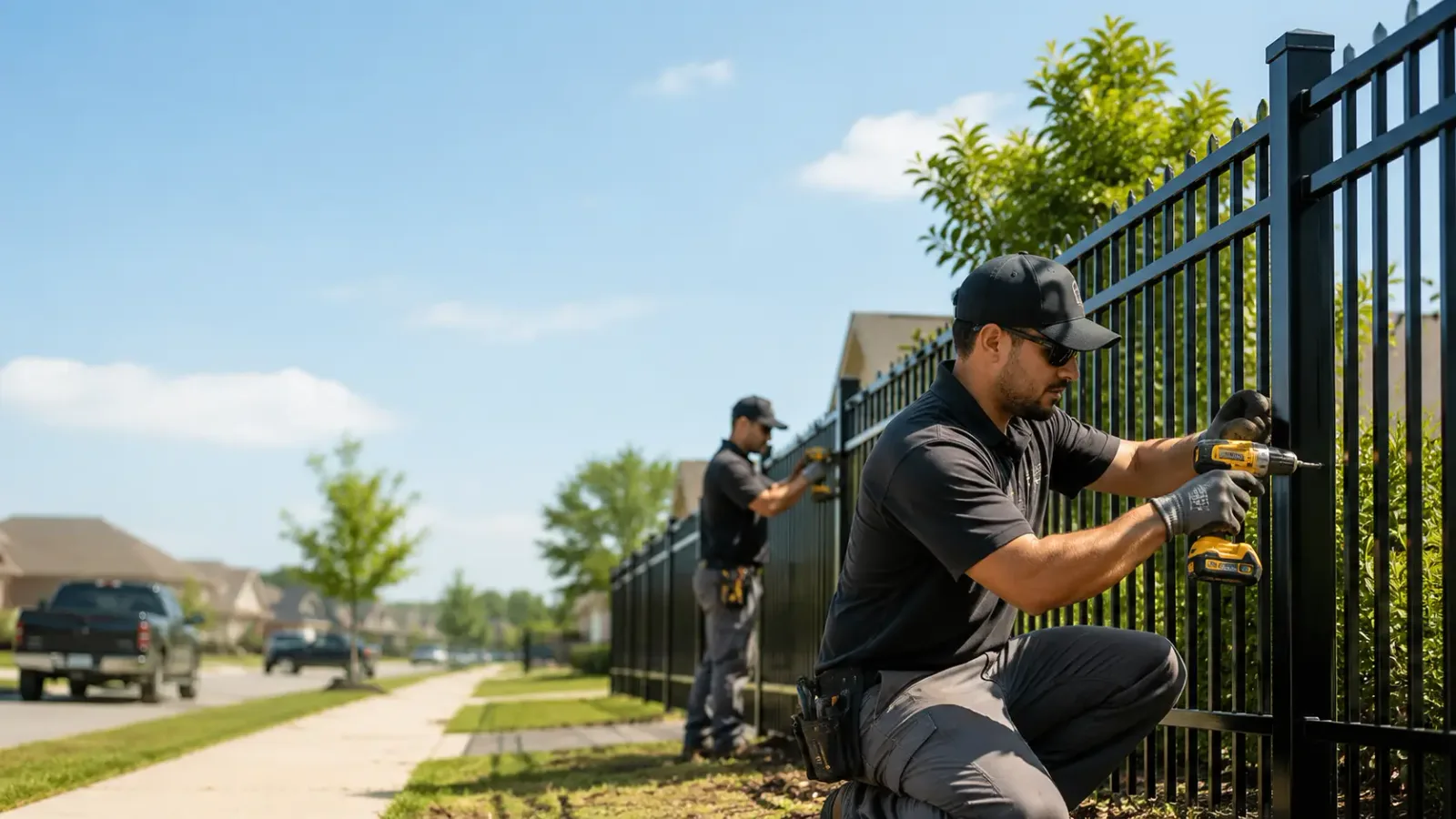 Metal Fence Installation in Glenmont, NY